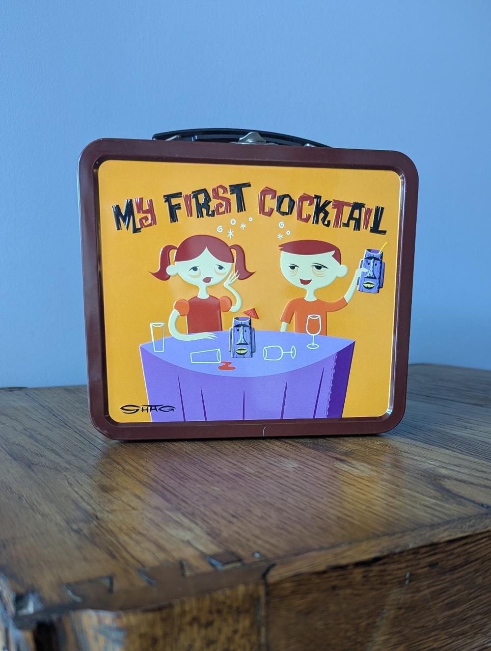 Tiki SHAG My First Cocktail Lunchbox - Dark Horse - 2006